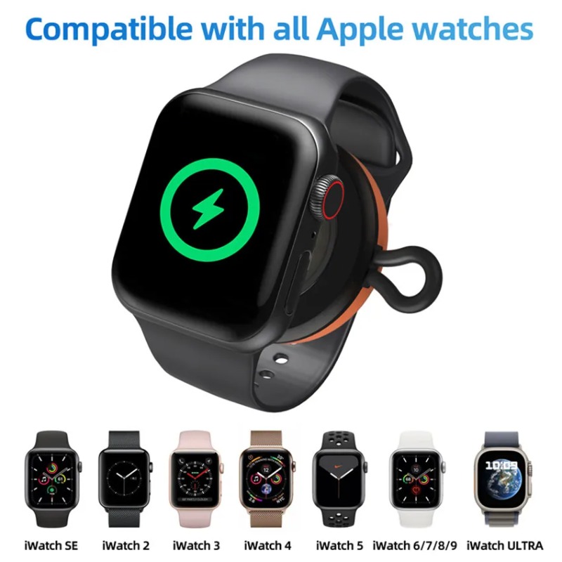 Smartwatch Watch Accessories - Pengisi Daya Nirkabel Mini Tipe C