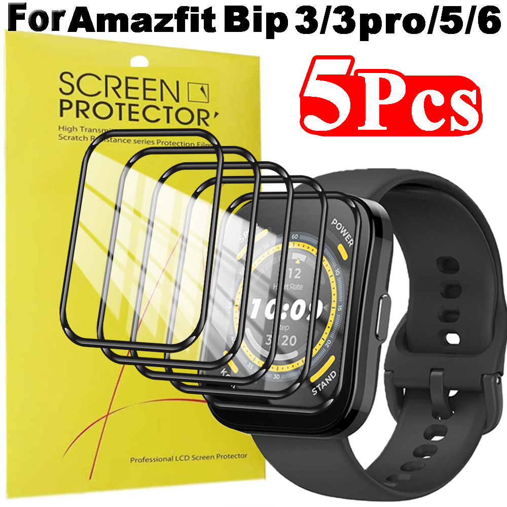 Amazfit Smartwatch Accessories - 1-5 Buah Pelindung Layar HD untuk