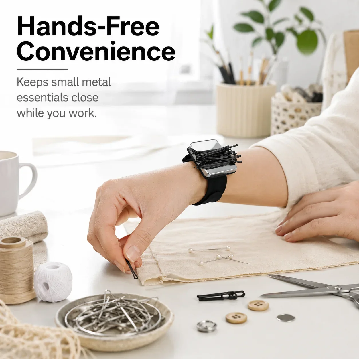 Smartwatch Straps & Accessories - Gelang Jam Tangan Magnetik, Tali Pergelangan