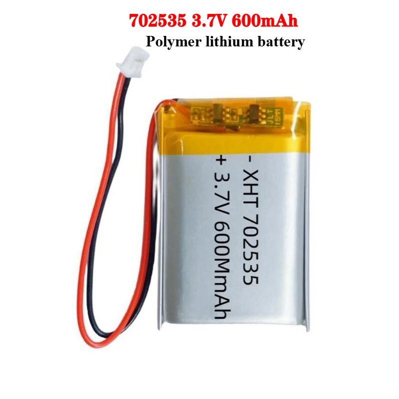 702535 3.7V 600mAh Baterai Li  - Smartwatch Headset ulasan dan harga