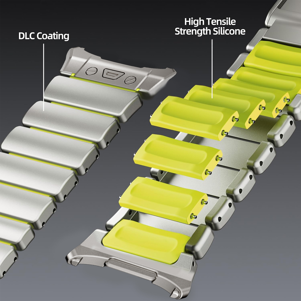 Strap Titanium untuk Samsung G - Samsung Smartwatch Ultra Accessories ulasan dan harga