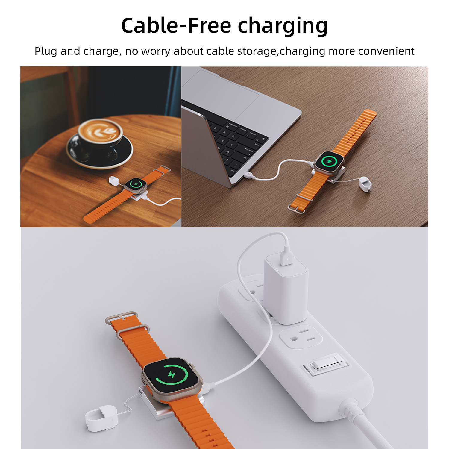 Bonola untuk Pengisi Daya Jam  - Watch Charger Cable ulasan dan harga