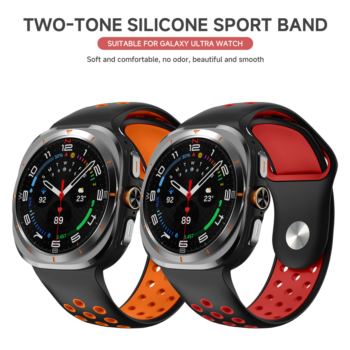 Tali Silikon Untuk Samsung Gal - Samsung Smartwatch Ultra Accessories ulasan dan harga