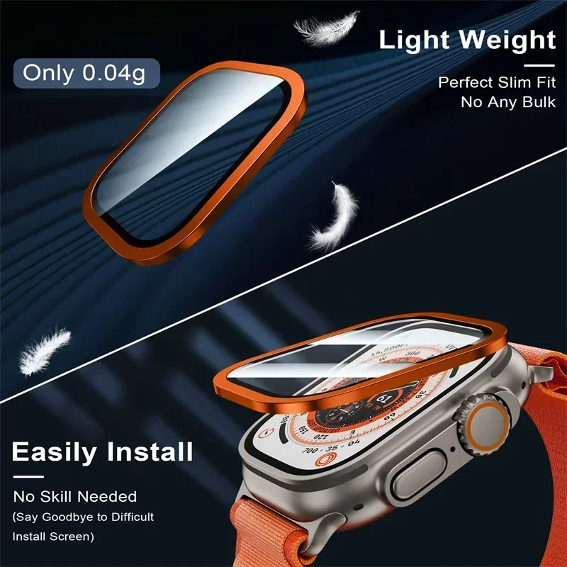 2 Buah Kaca Tempered untuk Jam - Smartwatch Straps & Accessories ulasan dan harga