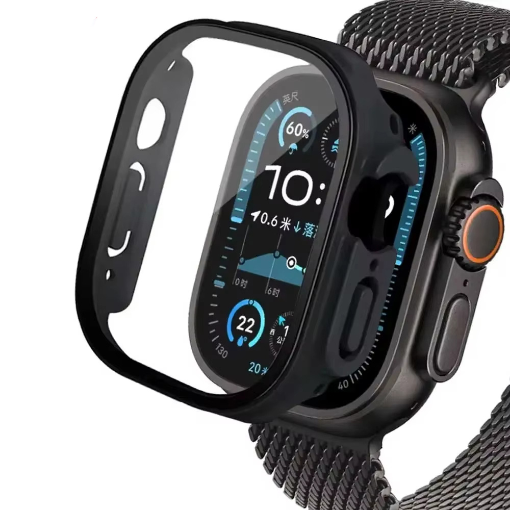Kaca + Casing untuk Apple Watc - Smartwatch Band Accessories ulasan dan harga