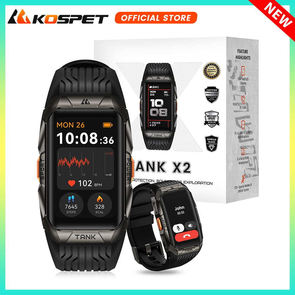KOSPET jam tangan pintar tangk - Smartwatch Face ulasan dan harga