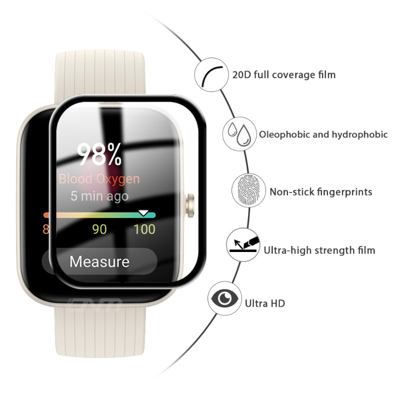 1-5 Buah Pelindung Layar HD un - Amazfit Smartwatch Accessories ulasan dan harga