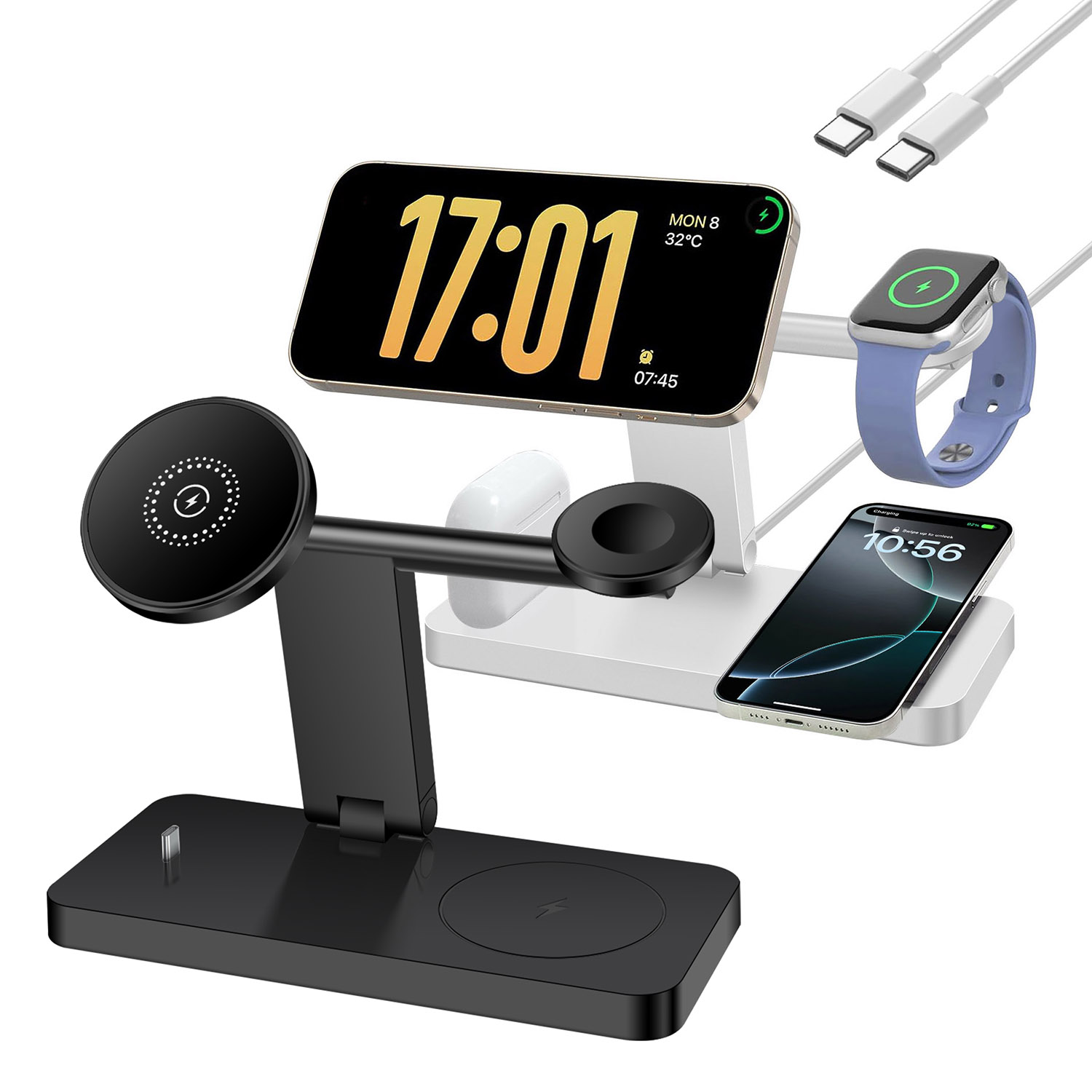 4 in 1 Pengisi Daya Nirkabel M - Watch Charger Cable ulasan dan harga