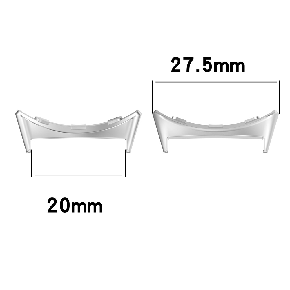 2 Buah 20Mm Konektor Logam unt - Smartwatch Watch Accessories ulasan dan harga