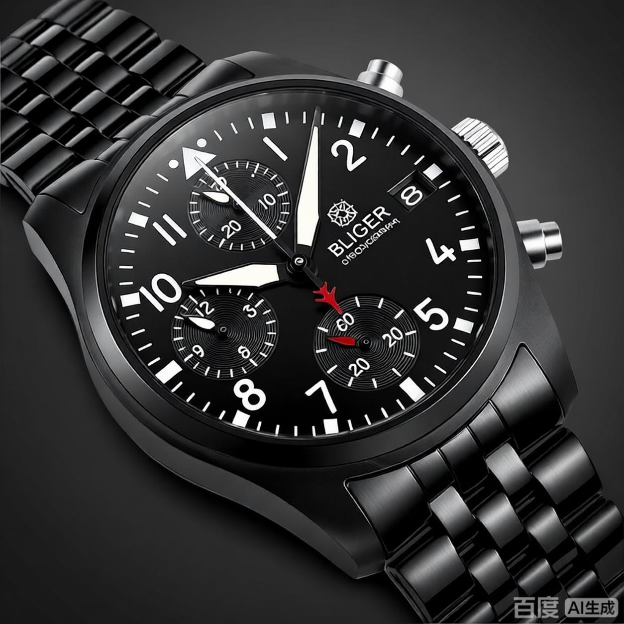 BLIGER Jam Tangan Chronograph  - Accessories With Watch ulasan dan harga