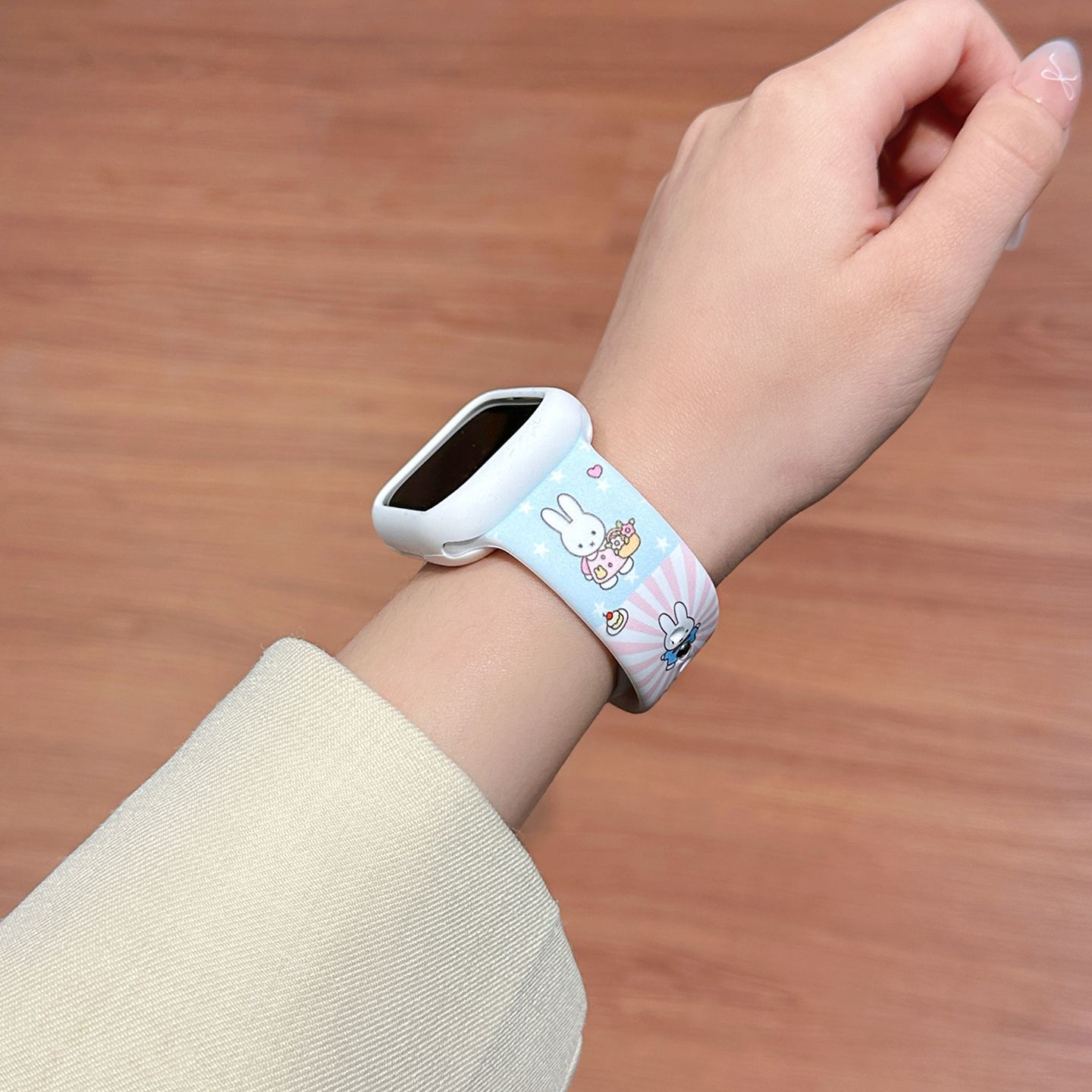 Tali Jam Tangan Silikon Miffy  - Apple Smartwatch Accessories ulasan dan harga