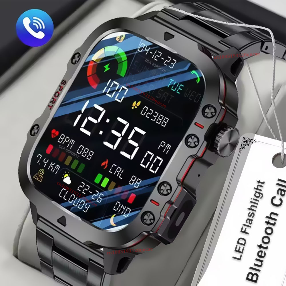 Jam Tangan Pintar Militer Baru - Smartwatch X12 ulasan dan harga