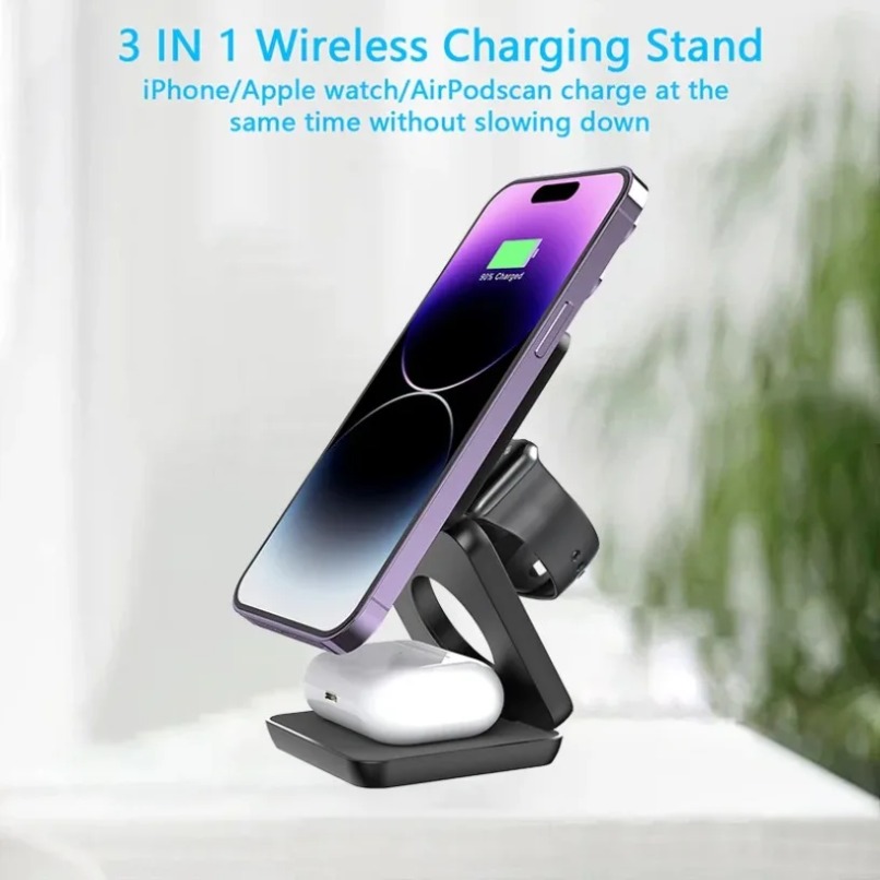 3 in 1 Pengisi Daya Nirkabel M - Watch Charger Cable ulasan dan harga