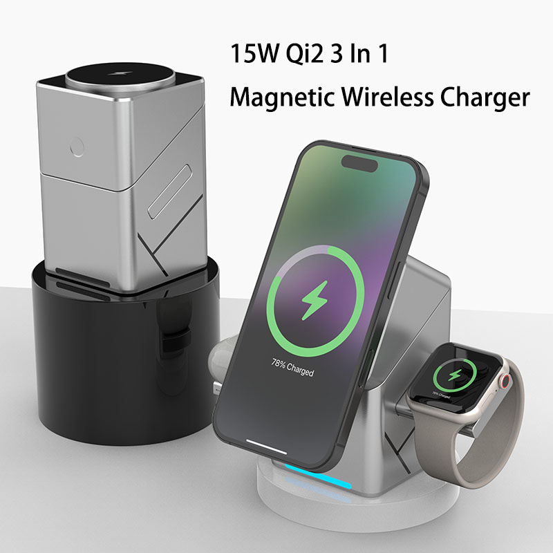Pengisi Daya Nirkabel 3 in 1 M - Watch Charger Cable ulasan dan harga