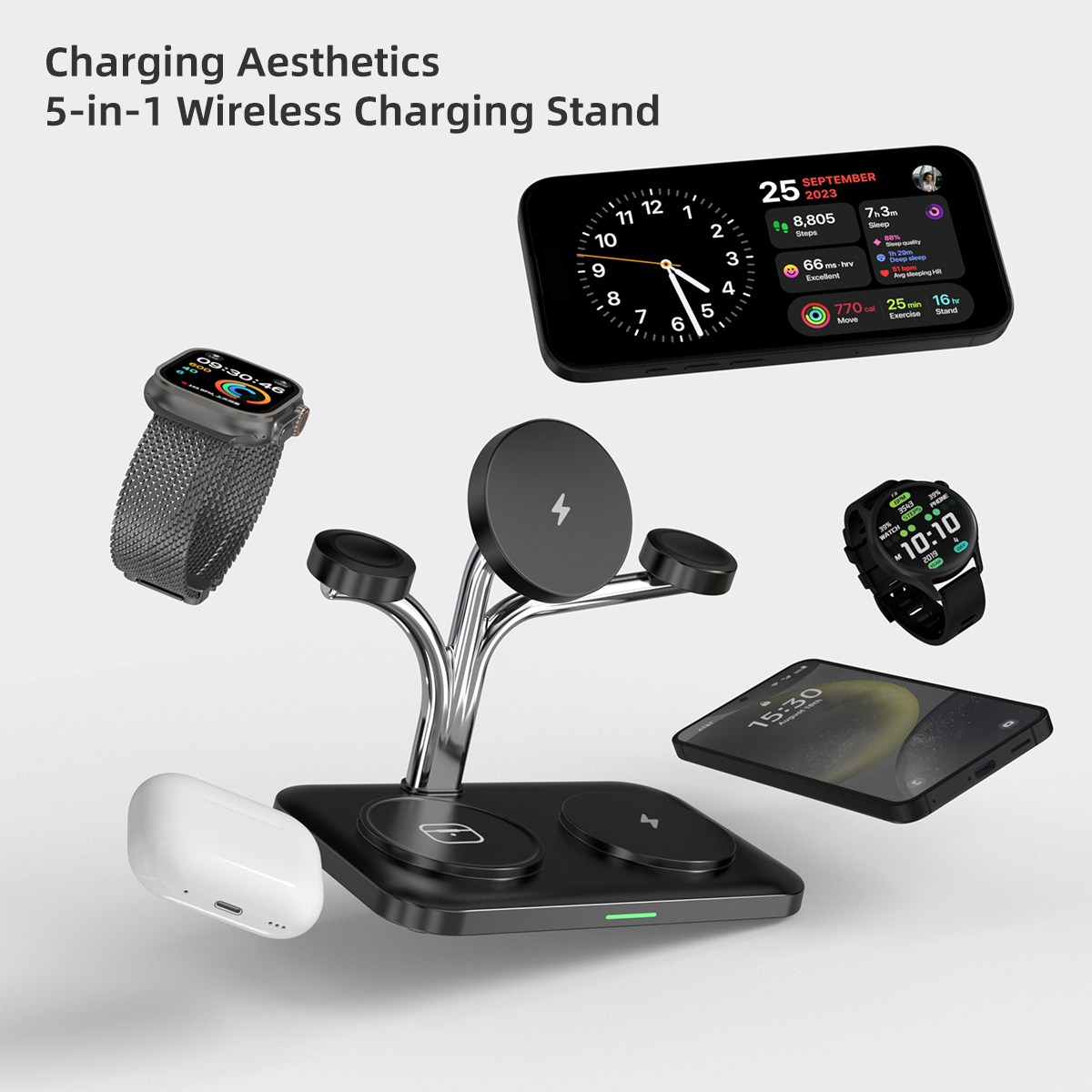 Pengisi Daya Nirkabel Magnetik - Watch Charger Cable ulasan dan harga